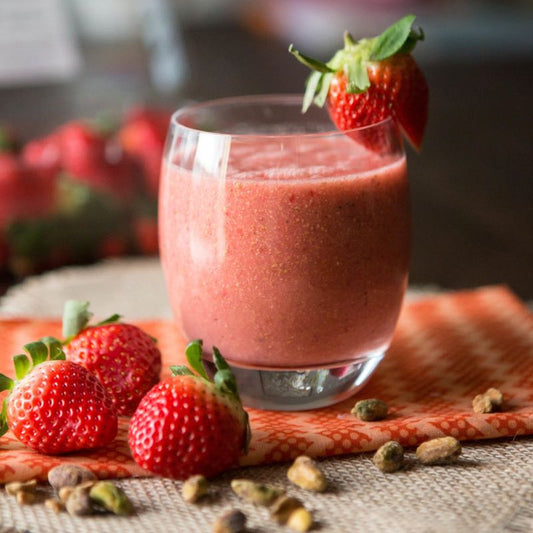 Strawberry Pistachio Smoothie