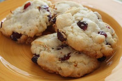 Cranberry & Coconut Cookies - Gf