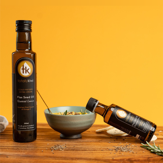 Roasted Cumin Infused Flax Seed Oil
