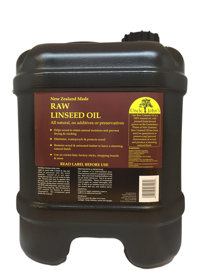 Uncle Johns Raw Linseed Oil
