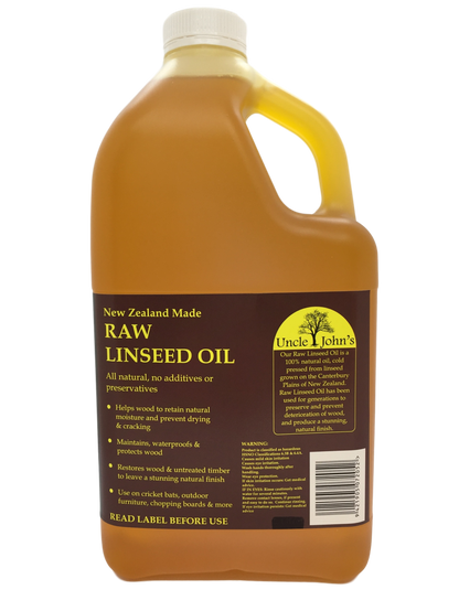 Uncle Johns Raw Linseed Oil
