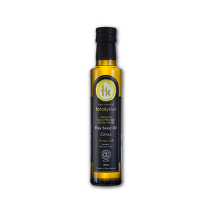 Certified Organic Citrus Infused Flax Seed Oil