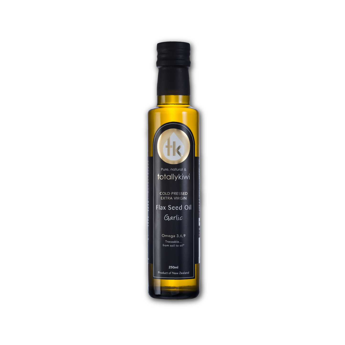 Garlic Infused Flax Seed Oil