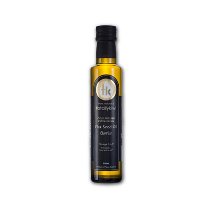 Garlic Infused Flax Seed Oil